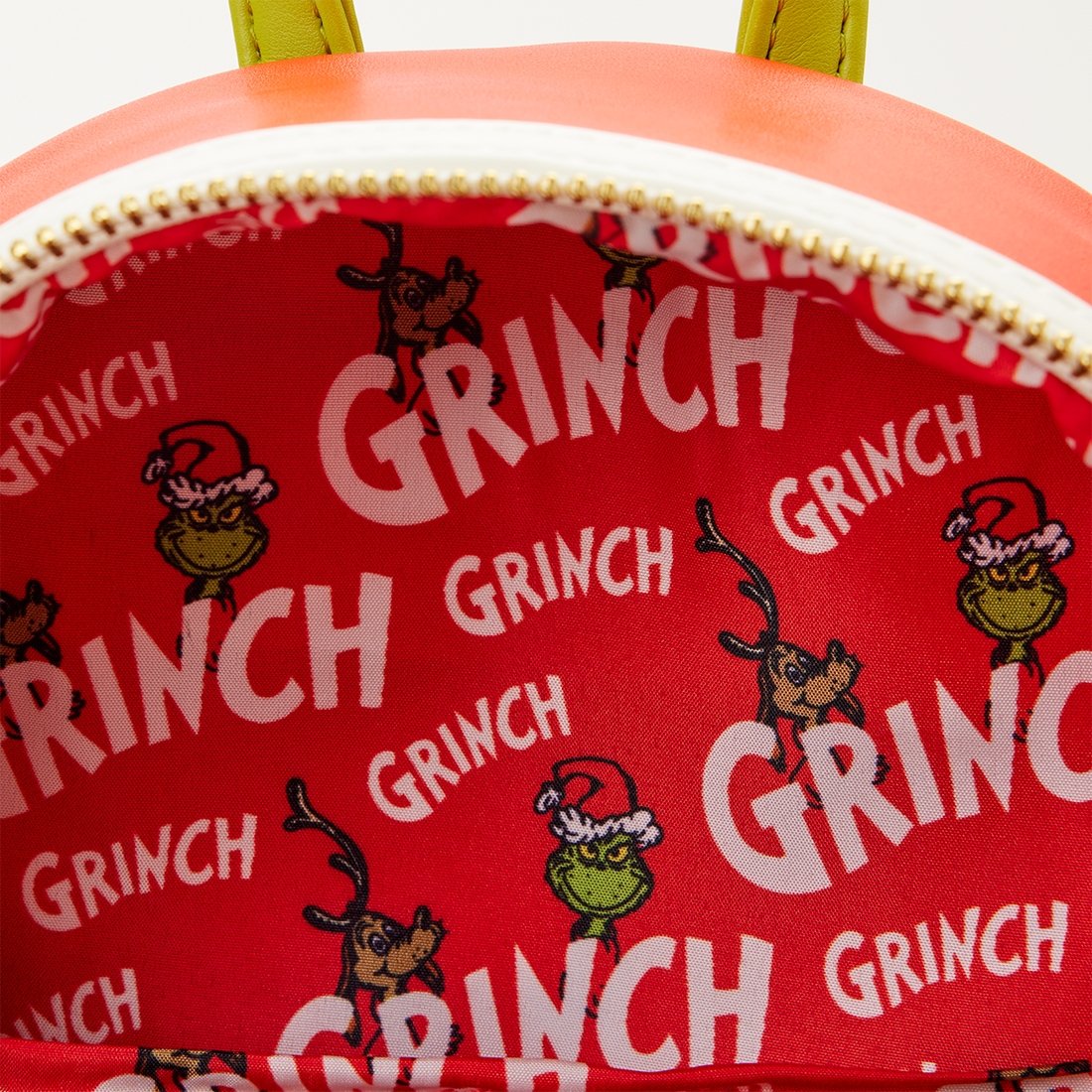 The Grinch Lenticular Heart Mini Backpack - Dr Seuss - Rockamilly-Bags & Purses-Vintage