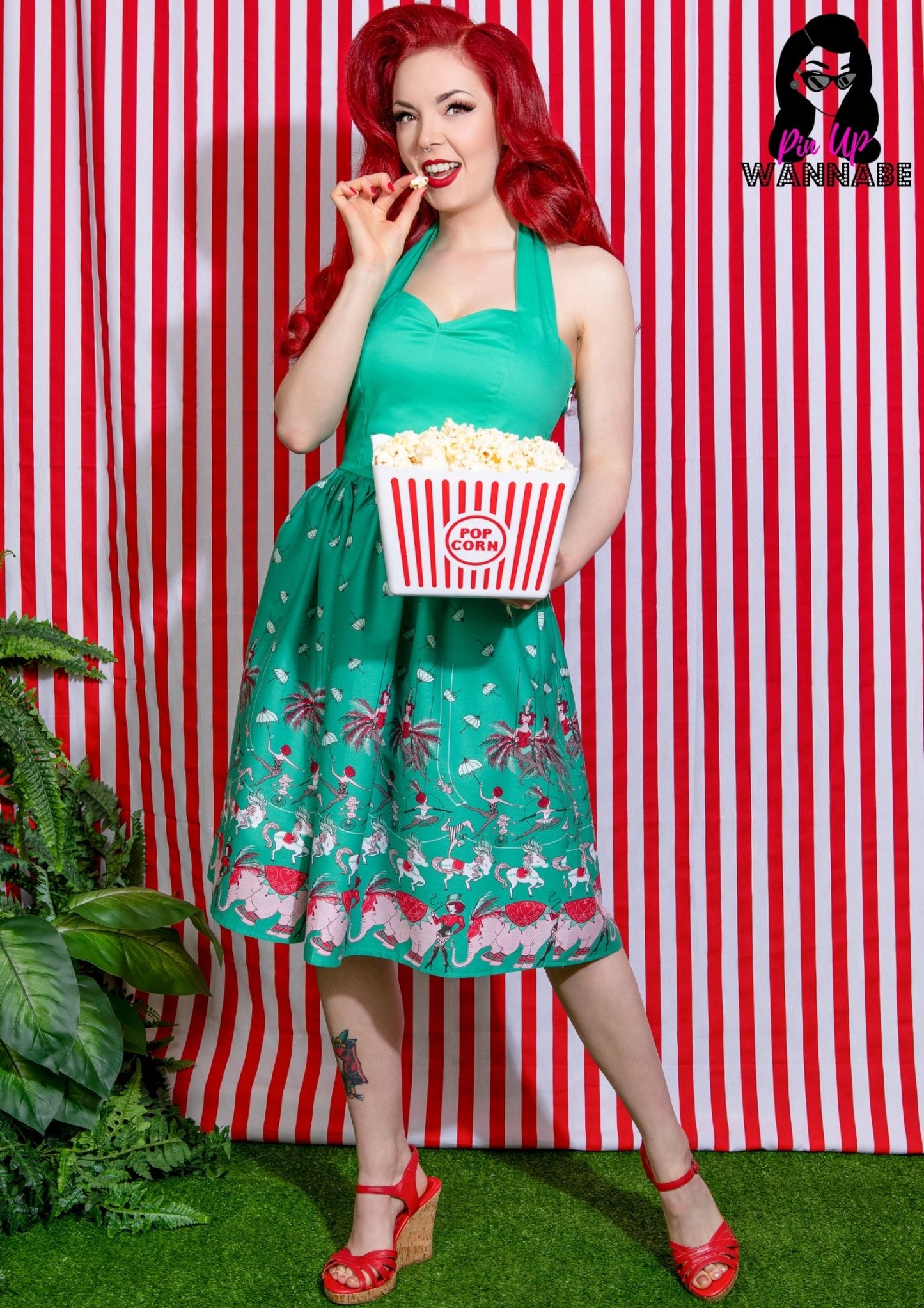✸ The Leona Dare ✸ The Circus Collection by Pin Up Wannabe - Rockamilly-Dresses-Vintage