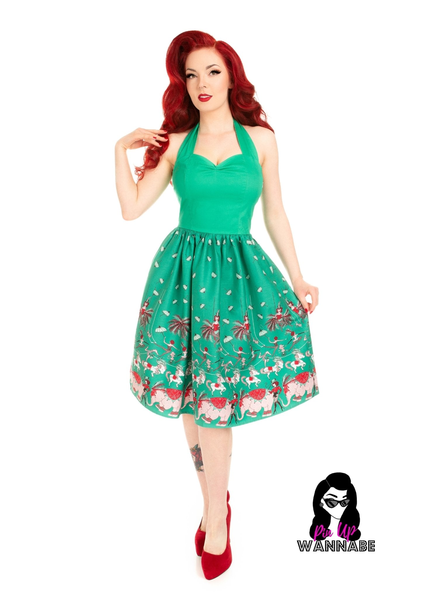 ✸ The Leona Dare ✸ The Circus Collection by Pin Up Wannabe - Rockamilly-Dresses-Vintage