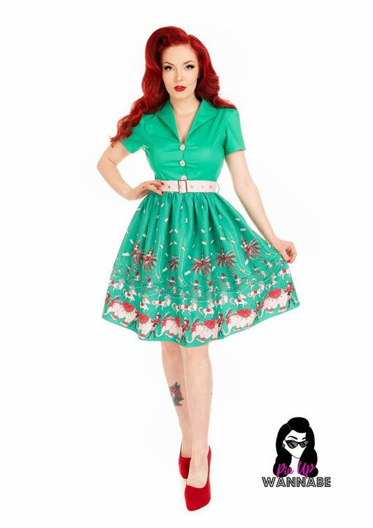 ✶The Magnificent Mademoiselle✶ The Circus Collection by Pin Up Wannabe - Rockamilly-Dresses-Vintage