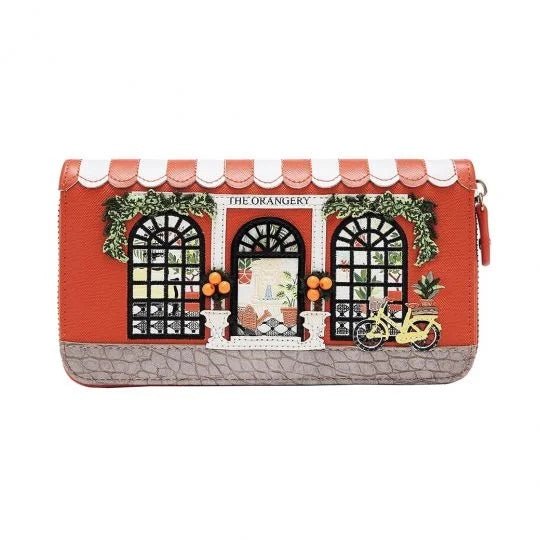 The Orangery Large Ziparound Wallet - Rockamilly-Bags & Purses-Vintage