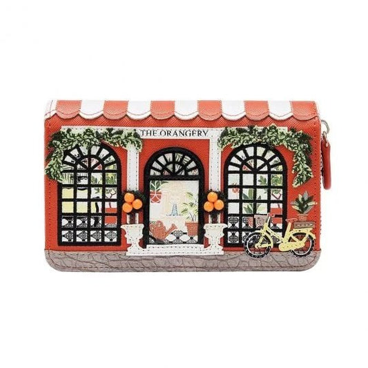 The Orangery Medium Ziparound Wallet - Rockamilly-Bags & Purses-Vintage