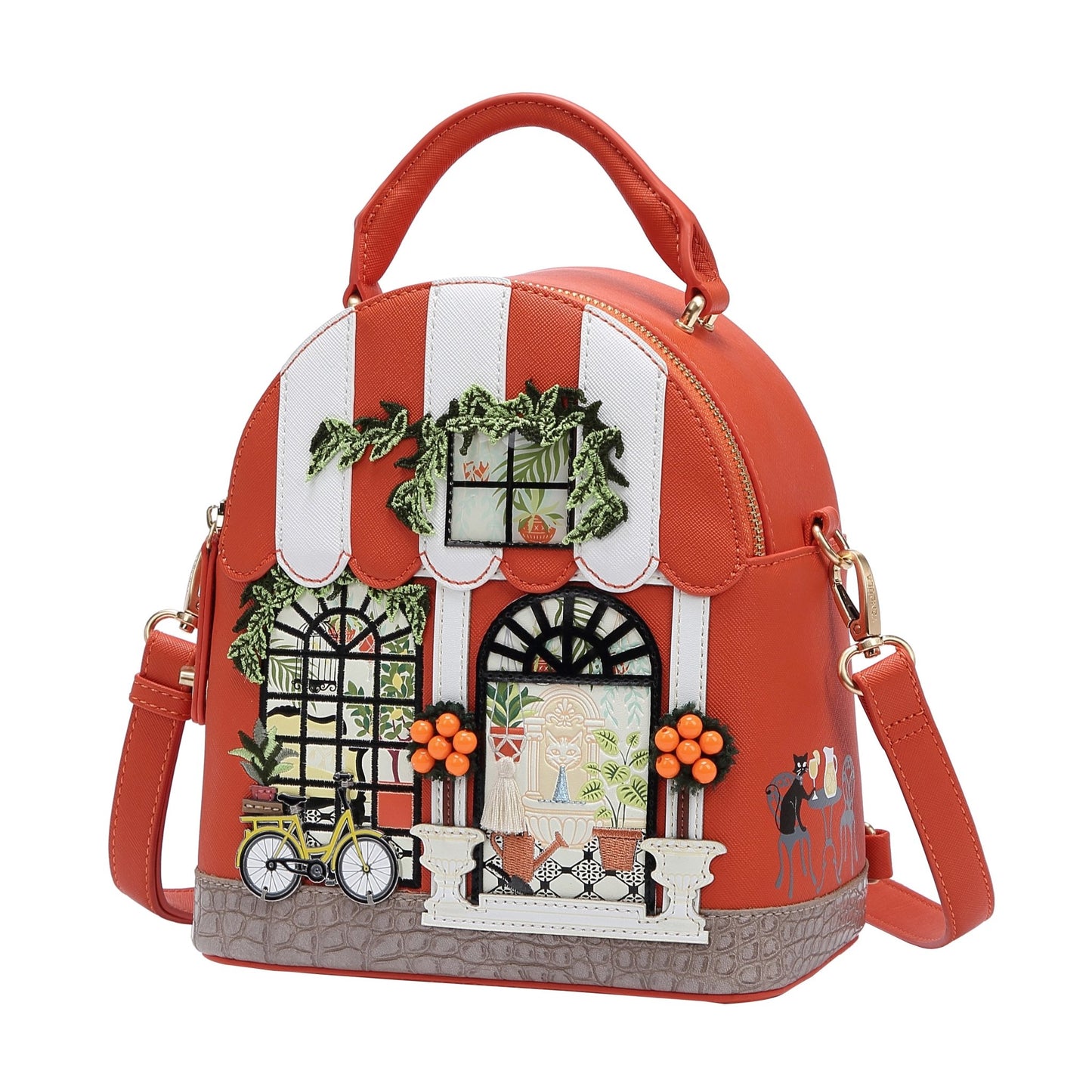 The Orangery Nova Mini Backpack - Rockamilly-Bags & Purses-Vintage