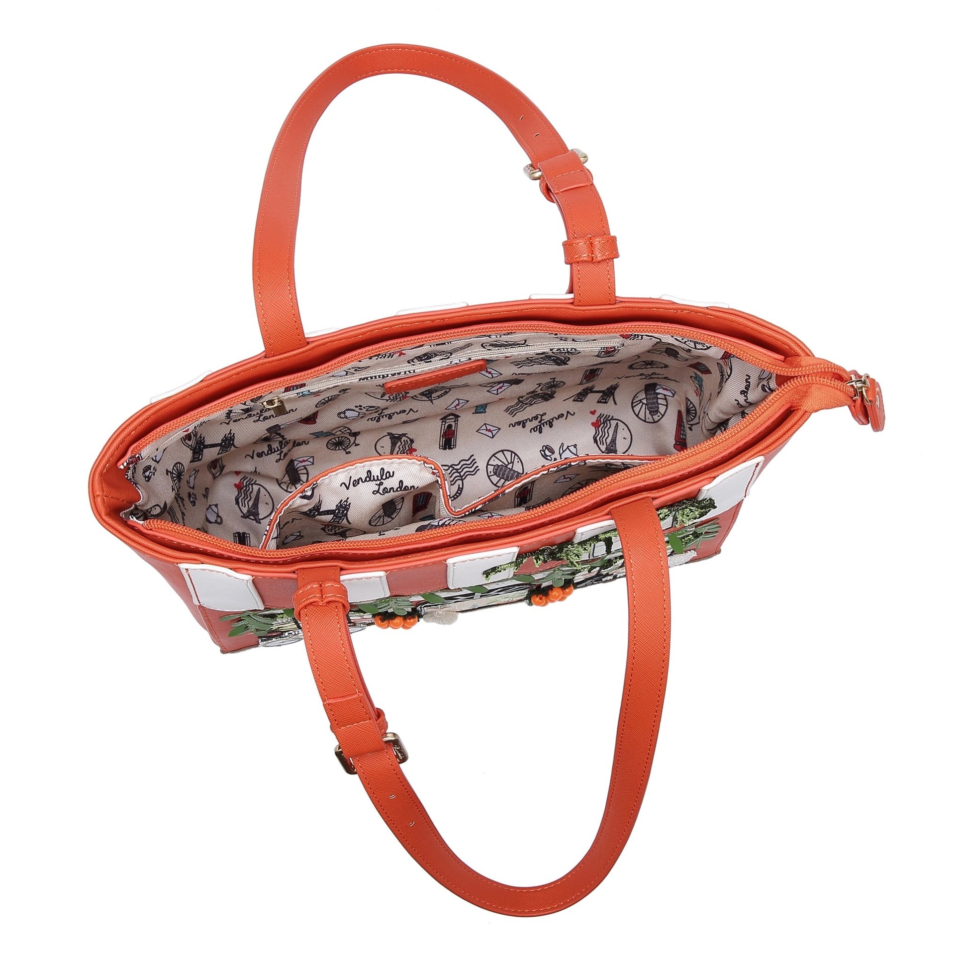 The Orangery Shopper Bag - Rockamilly-Bags & Purses-Vintage