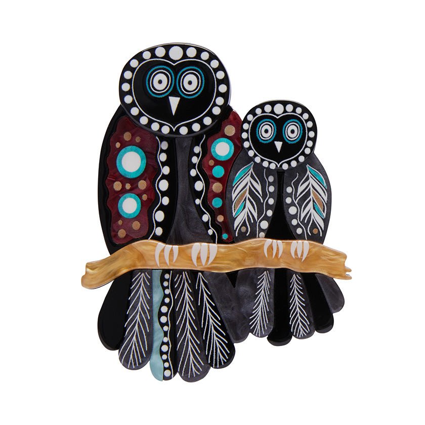 The Owl 'Gugu' Brooch - Rockamilly-Jewellery-Vintage