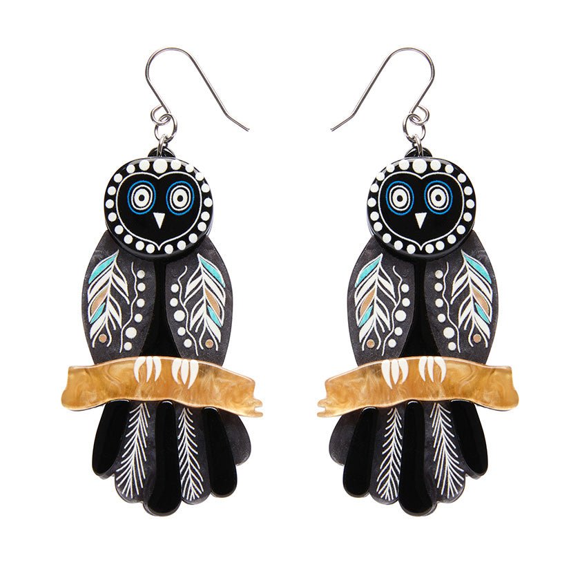 The Owl 'Gugu' Earrings - Rockamilly-Jewellery-Vintage