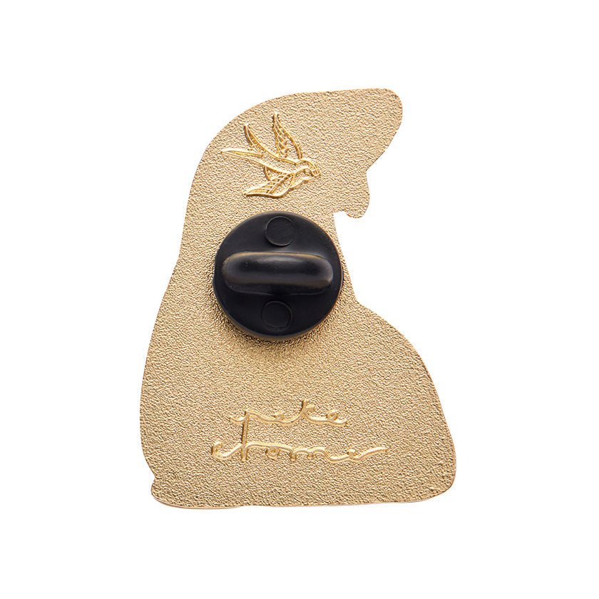 The Sage Sea Lion Enamel Pin - Rockamilly-Jewellery-Vintage