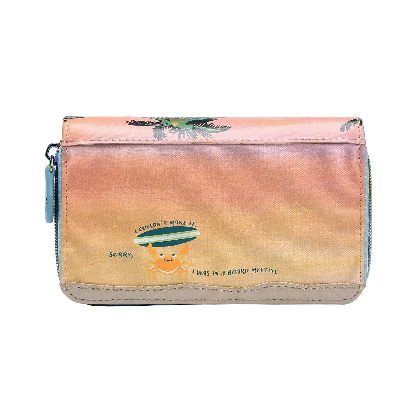 The Surf Shack Medium Ziparound Wallet - Rockamilly-Bags & Purses-Vintage