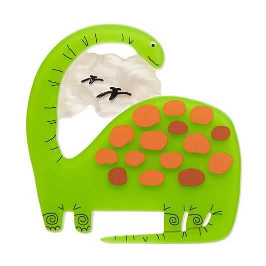 Thunder Lizard Brooch - Rockamilly-Jewellery-Vintage