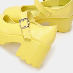 Tira Mary Janes 'Sunshine Yellow Edition' - Rockamilly-Shoes-Vintage