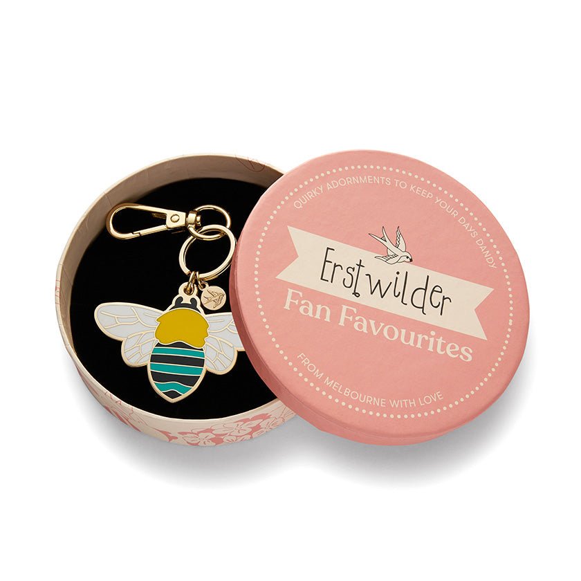To Bee or Not to Bee Key Ring - Rockamilly-Jewellery-Vintage