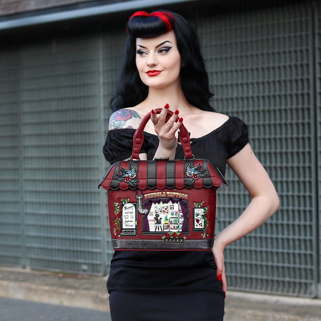 Vendula Tattoo Studio Grab Bag - Rockamilly-Bags & Purses-Vintage