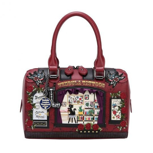 Vendula Tattoo Studio Speedy Bowler - Rockamilly-Bags & Purses-Vintage