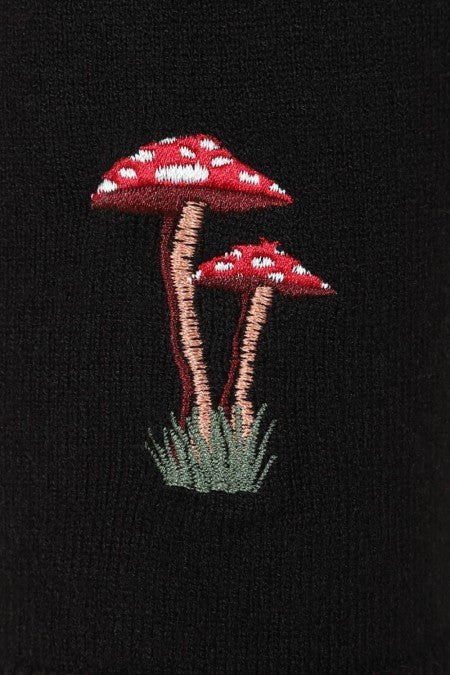 Woodland Embroidered Cardigan - Rockamilly-Knitwear-Vintage